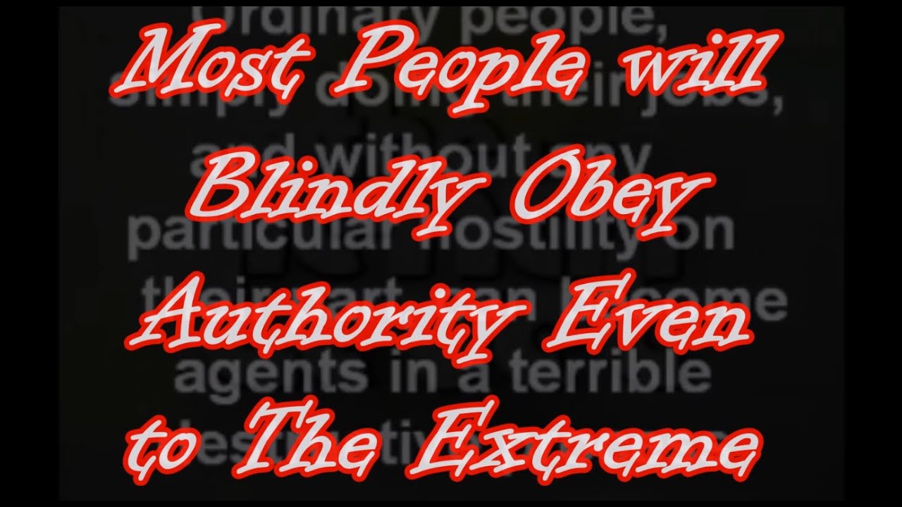 Milgram's - agentic state allows us to carry out orders from an authority, even if they conflict us