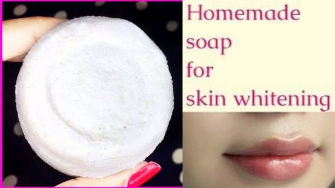 Homemade Rice flour Soap Skin Whitening, Removes suntan, Dark spots, Pimples YouTube