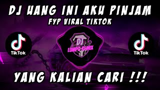 DJ UANG INI AKU PINJAM X MELODI KUMAHA SIA SOUND HESAN VIRAL TIKTOK TERBARU 2023#djcampuran#djviral