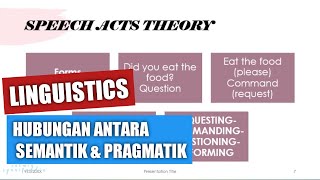 Ini Dia Benang Merah Semantik dan Pragmatik