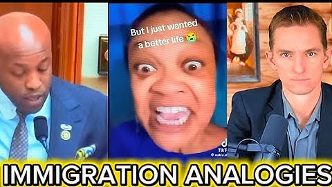 Three different Analogies for illegal immigration.