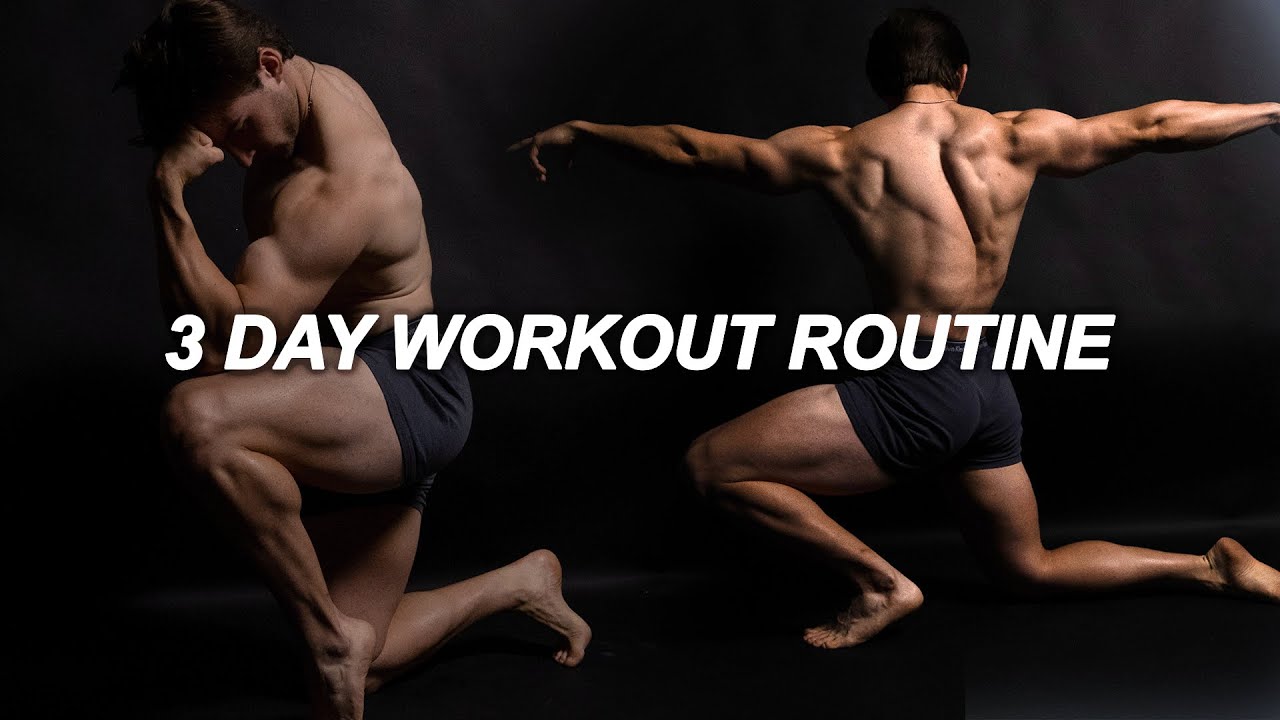 My 3 Day Workout Routine (FREE Notion Download) - YouTube
