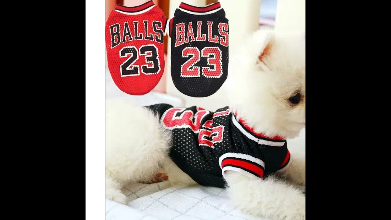 😍Mesh Basketball Uniform Jersey for Dog Cat Pet😍