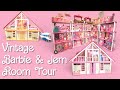 80 S Barbie Dolls Play Sets Dream Houses And Jem Dolls Room Tour