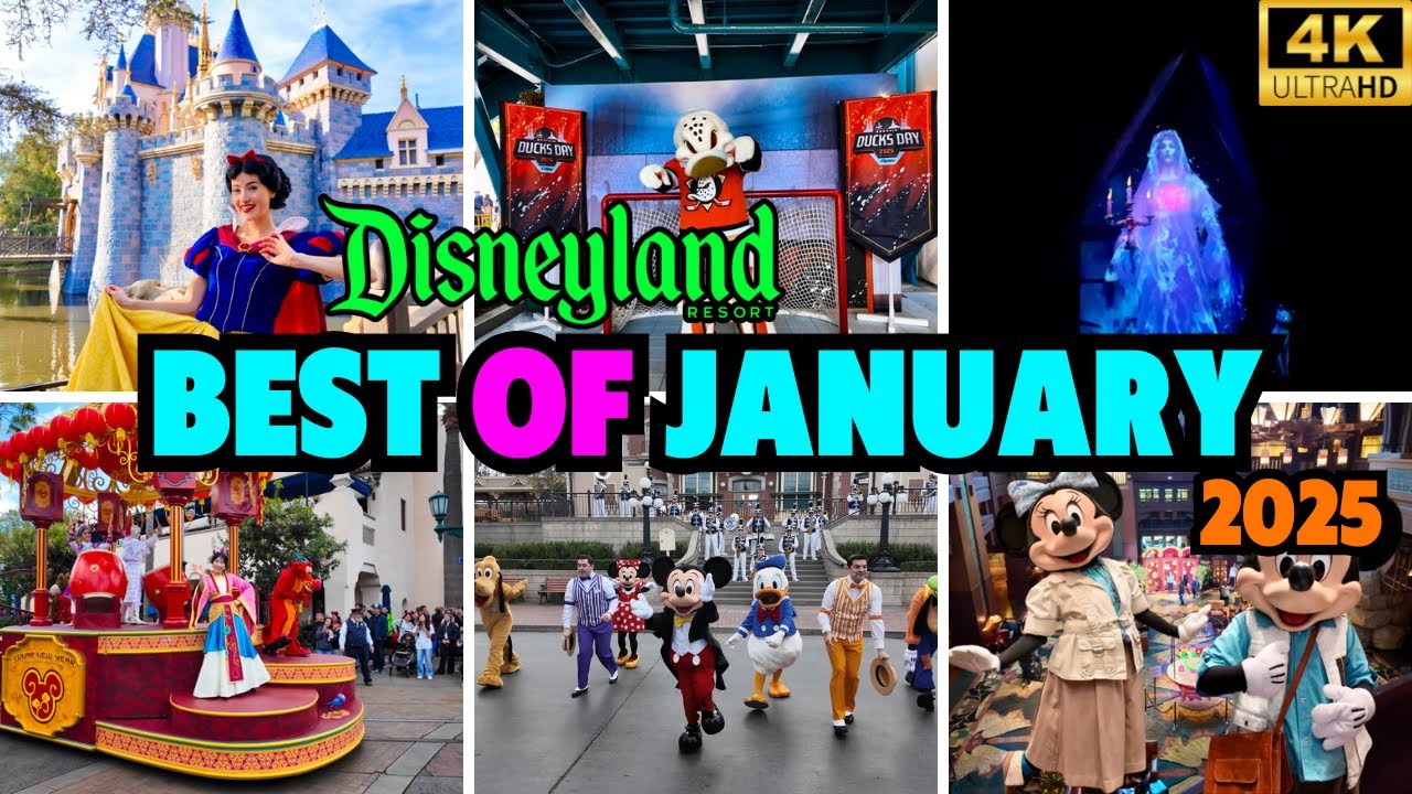 Disneyland Resort Best of January 2025- Characters, Highlights, Construction, and Events!