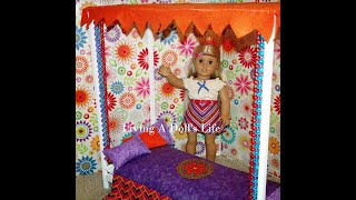 How To Make Julie's Canopy Bed - Diy
