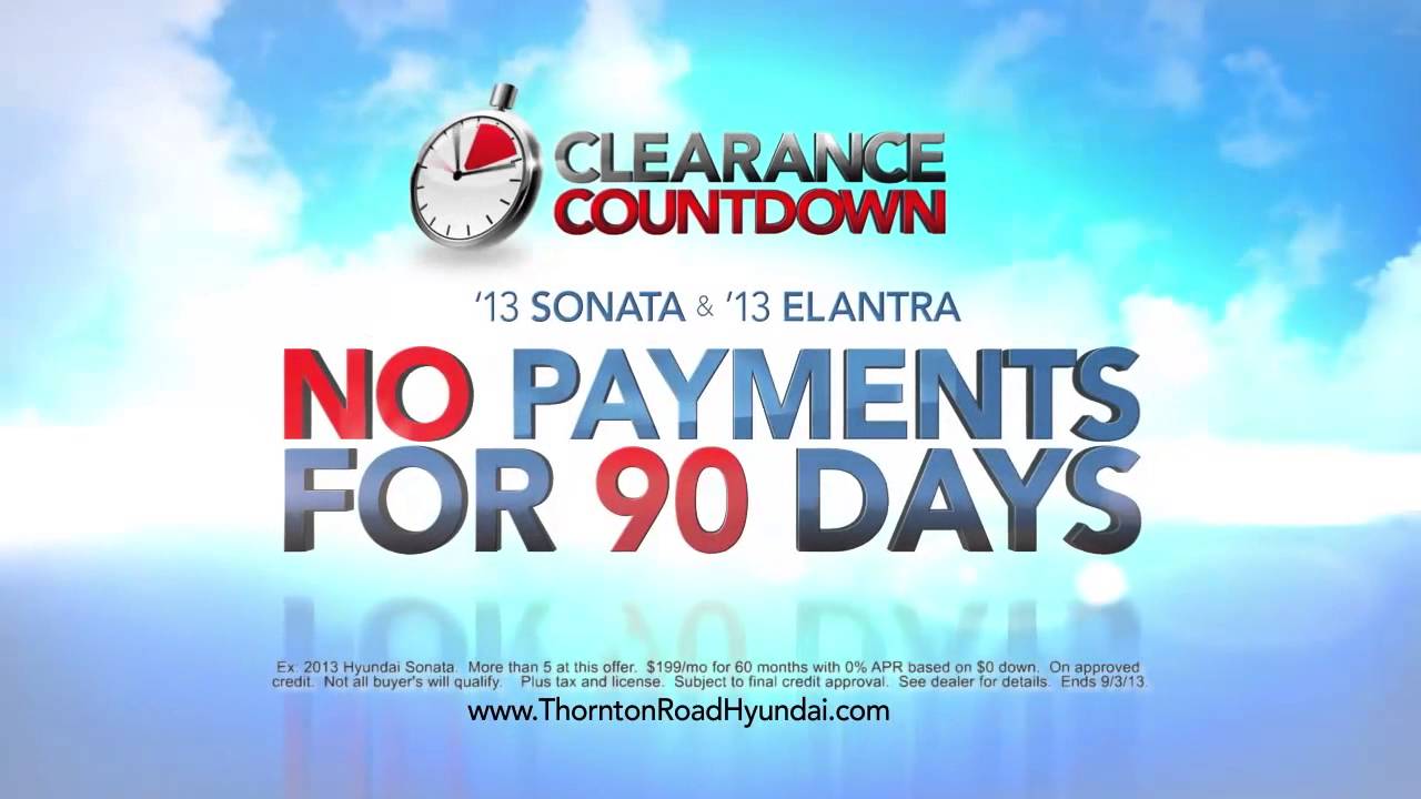 Hyundai Labor Day Sale at Thornton Road Hyundai YouTube