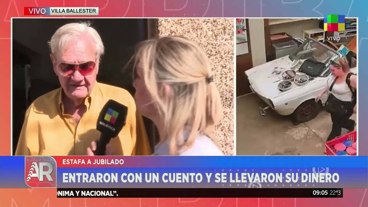 🔴 Un JUBILADO fue víctima de EL CUENTO DEL TÍO: se llevaron sus AHORROS