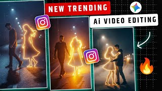 Instagram New Trending Neon Girl Video Editing | Photo Ko Video Kaise Banaye | Ai Video Kaise Banaye screenshot 3