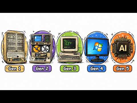 Every Computer Generation Explained in 5  Minutes