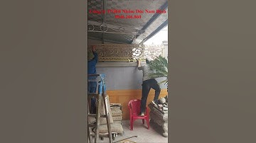 ✅ Lắp đặt cổng nhôm đúc tại Thanh Hóa