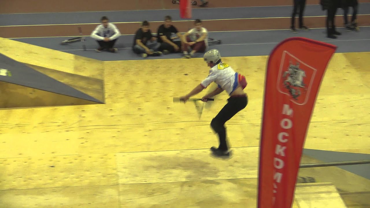 20151205 Иван Соловьев, категория про, Winter Scooter Games 2015