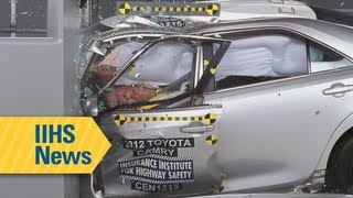 Crash test results for midsize family cars - IIHS news