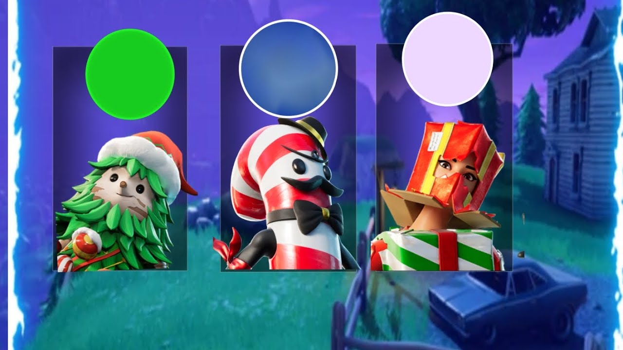 skin de Noël aléatoire bye spacix