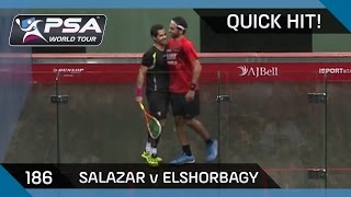 Squash: Quick Hit! Ep.186: Salazar v Elshorbagy - British Grand Prix 2014