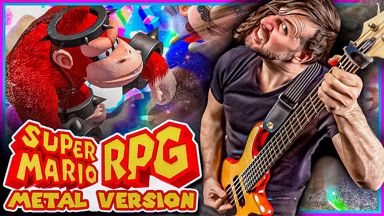 Super Mario RPG   Battle Theme Fight Against Monsters   GOES HARDER  Metal Version