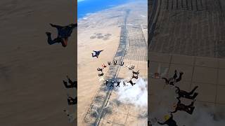 1st International Skydiving 16-way double-event in Abu Dhabi | Eurasian Skydiving Association #easa