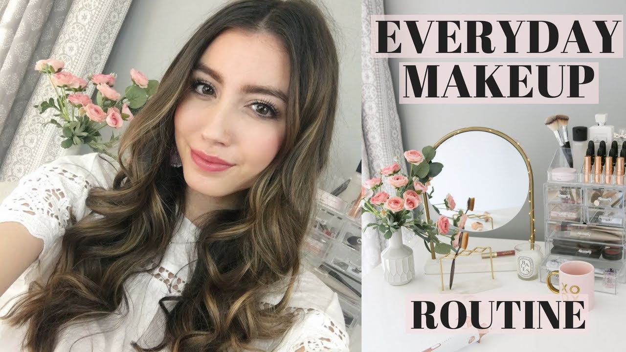 MY EVERYDAY MAKEUP ROUTINE 2018 Lace & Lashes YouTube