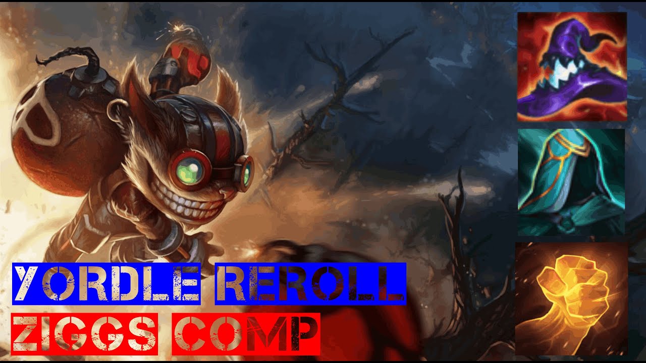 How to play yordle reroll into Ziggs [Road To Challenger №40]