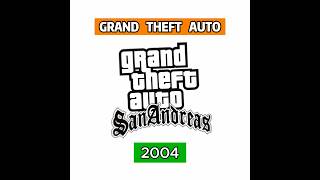 GRAND THEFT AUTO Logo Evolution (2026-1997)