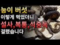 건강 챙기려고 먹은 능이버섯때문에 고생할 수 있습니다