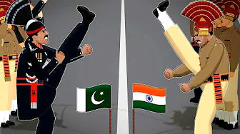 Bizarre India-Pakistan Border Ceremony
