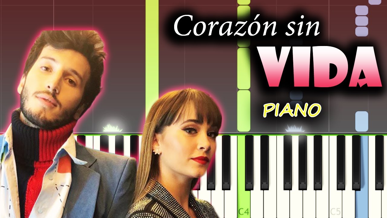 Aitana, Sebastián Yatra - Corazón Sin Vida | Piano Tutorial / Cover + Letra