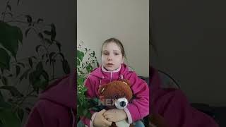 6-летняя Лерочка военному преступнику: "Владимир Путин, убирайся с моей страны, с моей Украины!"
