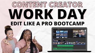 Content Creator Work Day - Edit Like a Pro | A & OH SHOW Amber Lykins & Olivia Heyward