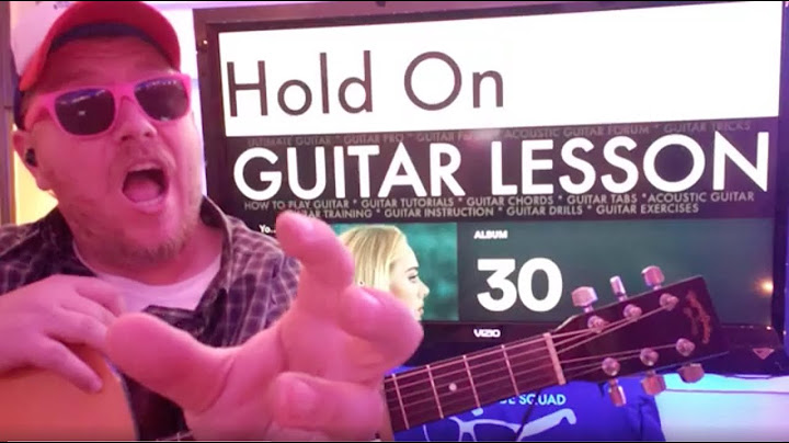 Hold On Guitar version - Guitar performance video thumbnail