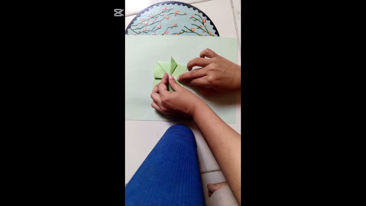 Easy Paper Hopping Frog🐸 