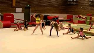 Gymnastic's Harlem Shake.