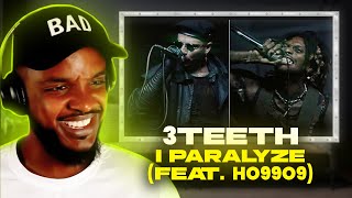🎵 3TEETH - Paralyze (feat Ho99o9) REACTION