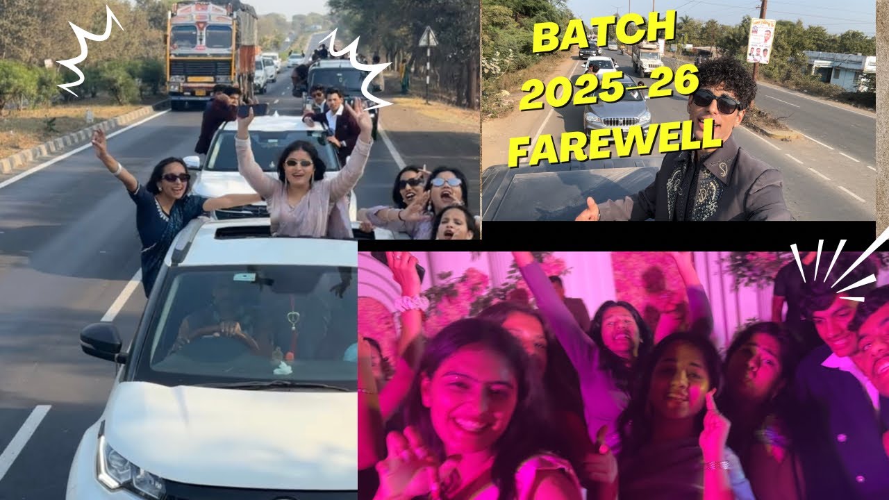 BATCH 2025-26 FAREWELL ⚡️