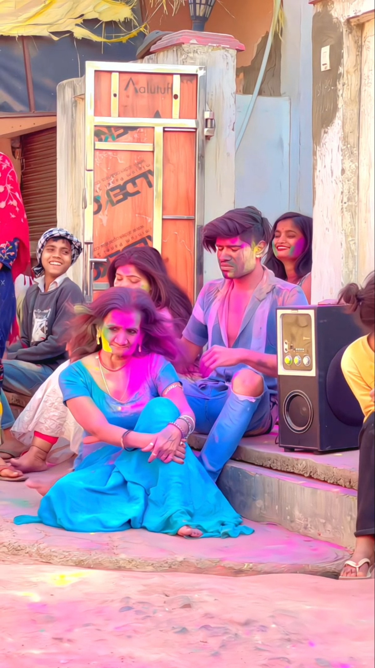 Holi me ye hua? #ravisagar88