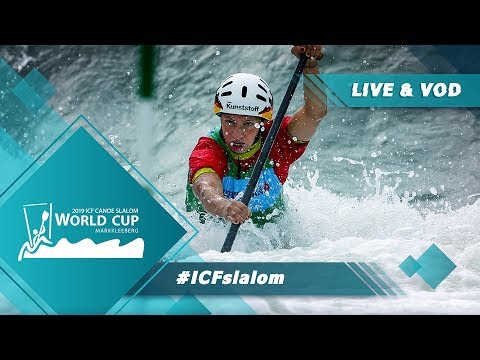 2019 ICF Canoe Slalom World Cup 4 Markkleeberg Germany / Heats – C1m, K1w