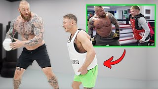 Which ‘Worlds Strongest Man’ Punches harder ? Thor Björnsson's or Eddie Hall!? by Nile Wilson 968,756 views 1 year ago 8 minutes, 5 seconds