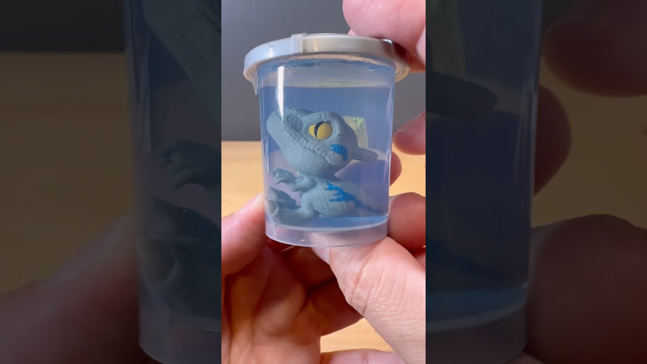 Jurassic Park CRUSHIVORES! #asmr #jurassicpark #mystery #toys #shorts