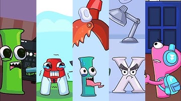 DOP Alphabet Lore Best Levels Solution 1-20