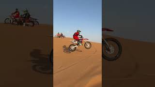 Learning a new skill.....#ktm #ktm450 #ridewithfriends #desert #dubai #ridingtribe #uae