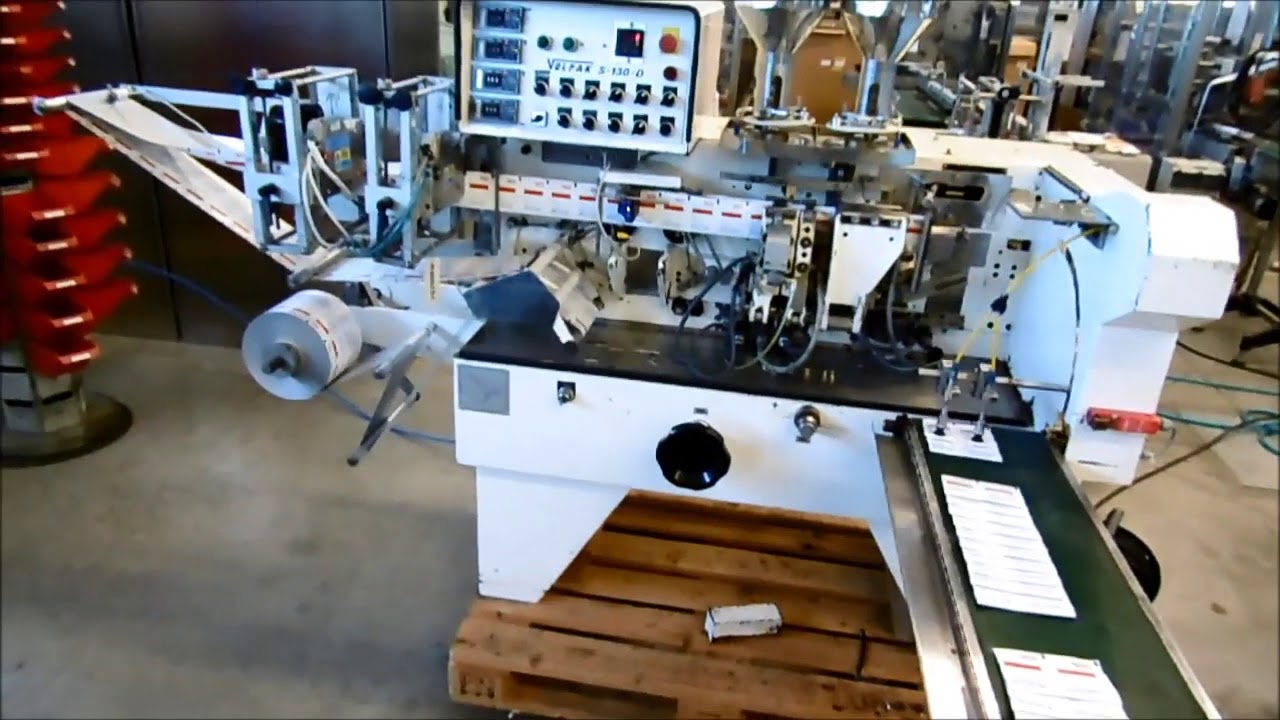 Volpak S130D sachet filler