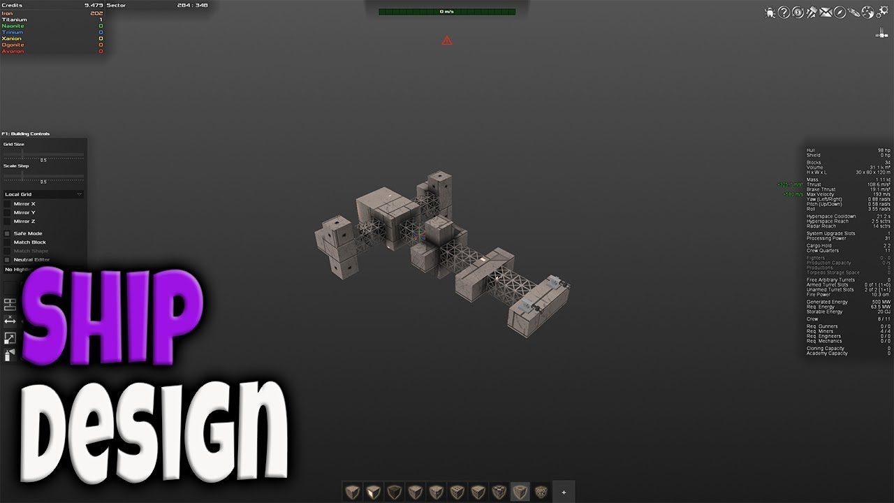 Ship Building Guide Avorion Gameplay Youtube Ship Building Guide Avorion Gameplay Youtube