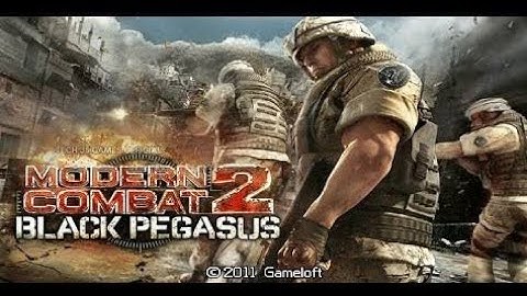 Modern Combat 2: Black Pegasus (Gameloft) by J2me Emulator (Level 4)