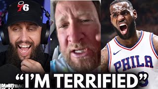 “I AM TERRIFIED OF LEBRON!” - Dave Portnoy Caught CRYING About LeBron James 😭