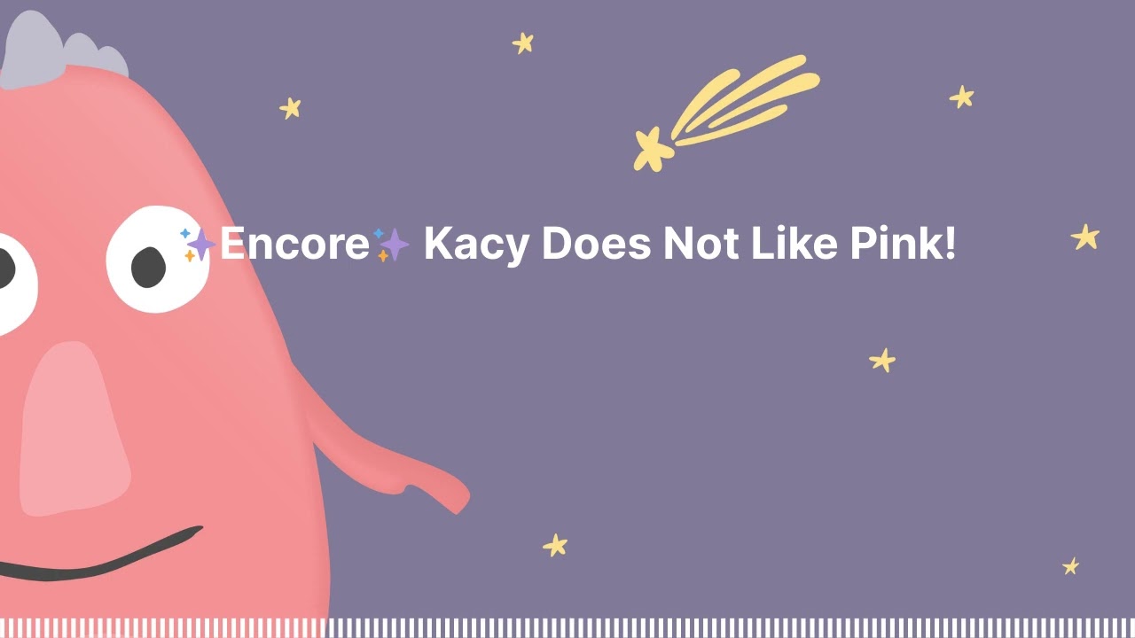 ✨Encore✨ Kacy Does Not Like Pink! : Sleep Tight Stories - Bedtime Stories for Kids