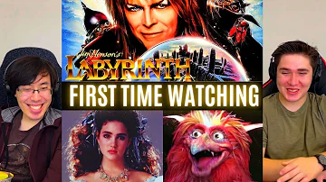 REACTING to *Labyrinth* THIS MOVIE IS INCREDIBLE?? (First Time Watching) Classic Movies
