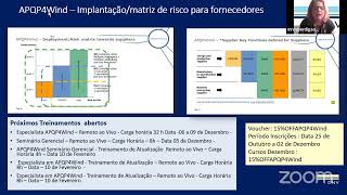 Webinar DNV - Tema: Principais tendências na Indústria Eólica e aplicação do APQP4Wind