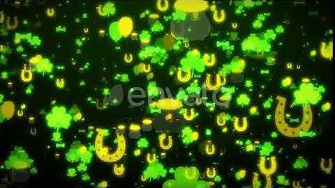 St Patricks Day Loop Background