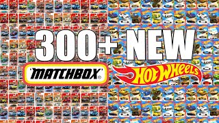 Let's Open 300+ Hot Wheels & Matchbox