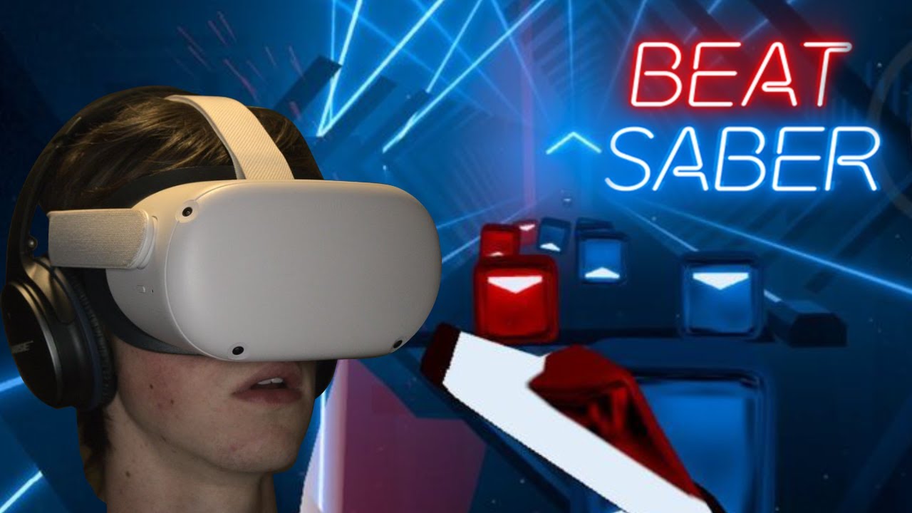 BEAT SABER ON OCULUS QUEST 2 *WITH EXTRA CHAIRS* Beat Saber YouTube